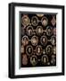 Genealogical Chart Tracing the Tudor Roots of Mary Stuart, Queen of Scots (1542-87) and Her Son…-null-Framed Giclee Print