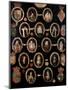 Genealogical Chart Tracing the Tudor Roots of Mary Stuart, Queen of Scots (1542-87) and Her Son…-null-Mounted Giclee Print