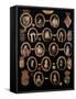 Genealogical Chart Tracing the Tudor Roots of Mary Stuart, Queen of Scots (1542-87) and Her Son…-null-Framed Stretched Canvas