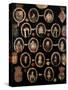 Genealogical Chart Tracing the Tudor Roots of Mary Stuart, Queen of Scots (1542-87) and Her Son…-null-Stretched Canvas