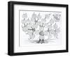 Genealogical Tree of the Rougon-Macquart Family-French School-Framed Giclee Print