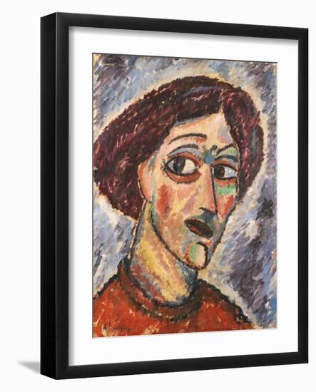 Geneigter Kopf, C.1913-Alexej Von Jawlensky-Framed Giclee Print