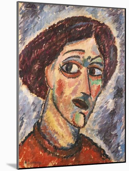 Geneigter Kopf, C.1913-Alexej Von Jawlensky-Mounted Giclee Print