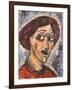 Geneigter Kopf, C.1913-Alexej Von Jawlensky-Framed Premium Giclee Print