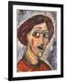 Geneigter Kopf, C.1913-Alexej Von Jawlensky-Framed Premium Giclee Print