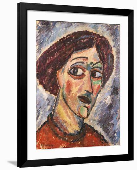 Geneigter Kopf, C.1913-Alexej Von Jawlensky-Framed Giclee Print