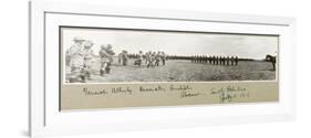 General Allenby Decorating Australian Troops at Abassan, South Palestine, August 1917-Capt. Arthur Rhodes-Framed Giclee Print