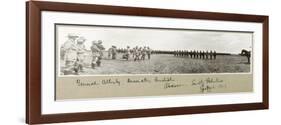 General Allenby Decorating Australian Troops at Abassan, South Palestine, August 1917-Capt. Arthur Rhodes-Framed Giclee Print