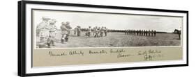 General Allenby Decorating Australian Troops at Abassan, South Palestine, August 1917-Capt. Arthur Rhodes-Framed Giclee Print