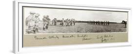 General Allenby Decorating Australian Troops at Abassan, South Palestine, August 1917-Capt. Arthur Rhodes-Framed Giclee Print