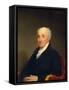 General Amasa Davis, C.1820 (Oil on Panel)-Gilbert Stuart-Framed Stretched Canvas