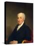 General Amasa Davis, C.1820 (Oil on Panel)-Gilbert Stuart-Stretched Canvas