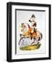 General Andrew Jackson at the Battle of New Orleans in 1815-Currier & Ives-Framed Art Print