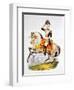 General Andrew Jackson at the Battle of New Orleans in 1815-Currier & Ives-Framed Art Print