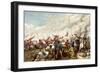 General Andrew Jackson's Victory over the British at New Orleans, c.1815-null-Framed Premium Giclee Print