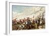 General Andrew Jackson's Victory over the British at New Orleans, c.1815-null-Framed Premium Giclee Print