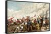 General Andrew Jackson's Victory over the British at New Orleans, c.1815-null-Framed Stretched Canvas