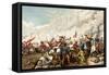 General Andrew Jackson's Victory over the British at New Orleans, c.1815-null-Framed Stretched Canvas