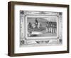 General Andrew Jackson Speaks to Tennessee Militia Before the Battle of Horsehoe Bend, 1814, 1847-null-Framed Giclee Print
