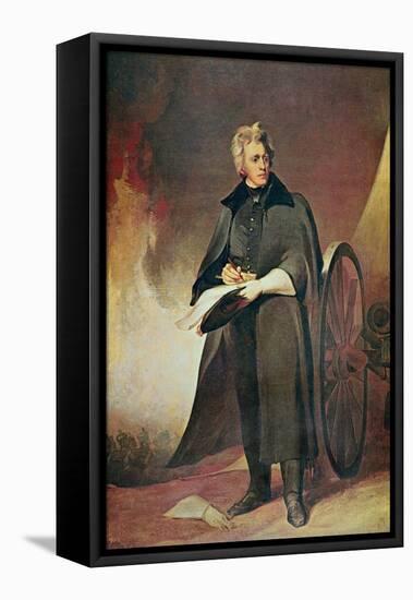 General Andrew Jackson-Thomas Sully-Framed Stretched Canvas