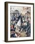 General Antoly Stessel Injured Fall of Port Arthur (Oct 1904)-null-Framed Giclee Print