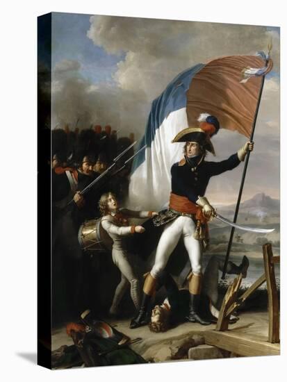 General Augereau at the Pont D'Arcole on November 15, 1796-Charles Thévenin-Stretched Canvas