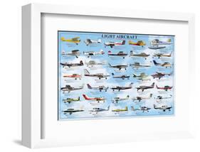 General Aviation, Light Aircrafts-null-Framed Art Print