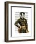 General Badger-Fab Funky-Framed Art Print