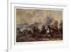 General Battle Scene: a Cavalry Skirmish-Philips Wouvermann-Framed Premium Giclee Print