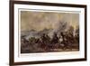 General Battle Scene: a Cavalry Skirmish-Philips Wouvermann-Framed Premium Giclee Print