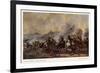 General Battle Scene: a Cavalry Skirmish-Philips Wouvermann-Framed Premium Giclee Print