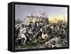 General Benedict Arnold Wounded at the Battle of Saratoga, New York, c.1777-null-Framed Stretched Canvas