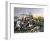 General Benedict Arnold Wounded at the Battle of Saratoga, New York, c.1777-null-Framed Giclee Print