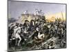 General Benedict Arnold Wounded at the Battle of Saratoga, New York, c.1777-null-Mounted Giclee Print