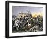 General Benedict Arnold Wounded at the Battle of Saratoga, New York, c.1777-null-Framed Giclee Print