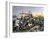 General Benedict Arnold Wounded at the Battle of Saratoga, New York, c.1777-null-Framed Giclee Print