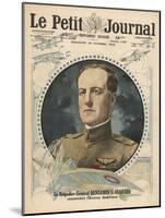 General Benjamin Foulois, Chief of Air Service for the American Expeditionary Forces-null-Mounted Art Print