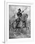 General Benjamin Harrison, Battle of Resaca-Science Source-Framed Giclee Print