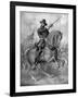 General Benjamin Harrison, Battle of Resaca-Science Source-Framed Giclee Print