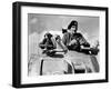 General Bernard Montgomery in His Grant Tank in North Africa-null-Framed Photo