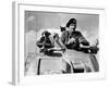 General Bernard Montgomery in His Grant Tank in North Africa-null-Framed Photo