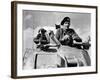 General Bernard Montgomery in His Grant Tank in North Africa-null-Framed Photo