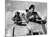 General Bernard Montgomery in His Grant Tank in North Africa-null-Mounted Photo