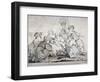 General Blackbeard Wounded at the Battle of Leadenhall, 1784-John Boyne-Framed Giclee Print