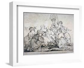 General Blackbeard Wounded at the Battle of Leadenhall, 1784-John Boyne-Framed Giclee Print