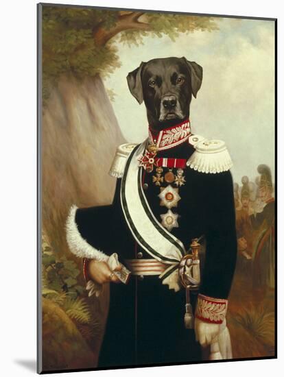 General Blackweter-Thierry Poncelet-Mounted Premium Giclee Print