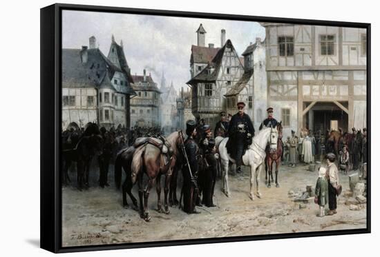 General Blucher-Bogdan Willewalde-Framed Stretched Canvas