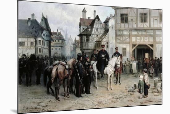 General Blucher-Bogdan Willewalde-Mounted Giclee Print