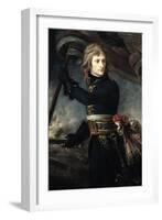 General Bonaparte (1769-1821) on the Bridge at Arcole, 17th November 1796-Antoine-Jean Gros-Framed Giclee Print