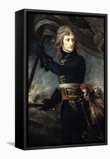 General Bonaparte (1769-1821) on the Bridge at Arcole, 17th November 1796-Antoine-Jean Gros-Framed Stretched Canvas